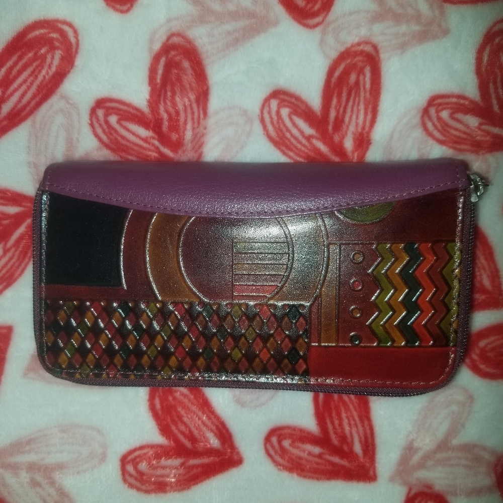 NWOT Colombian Leather Wallet